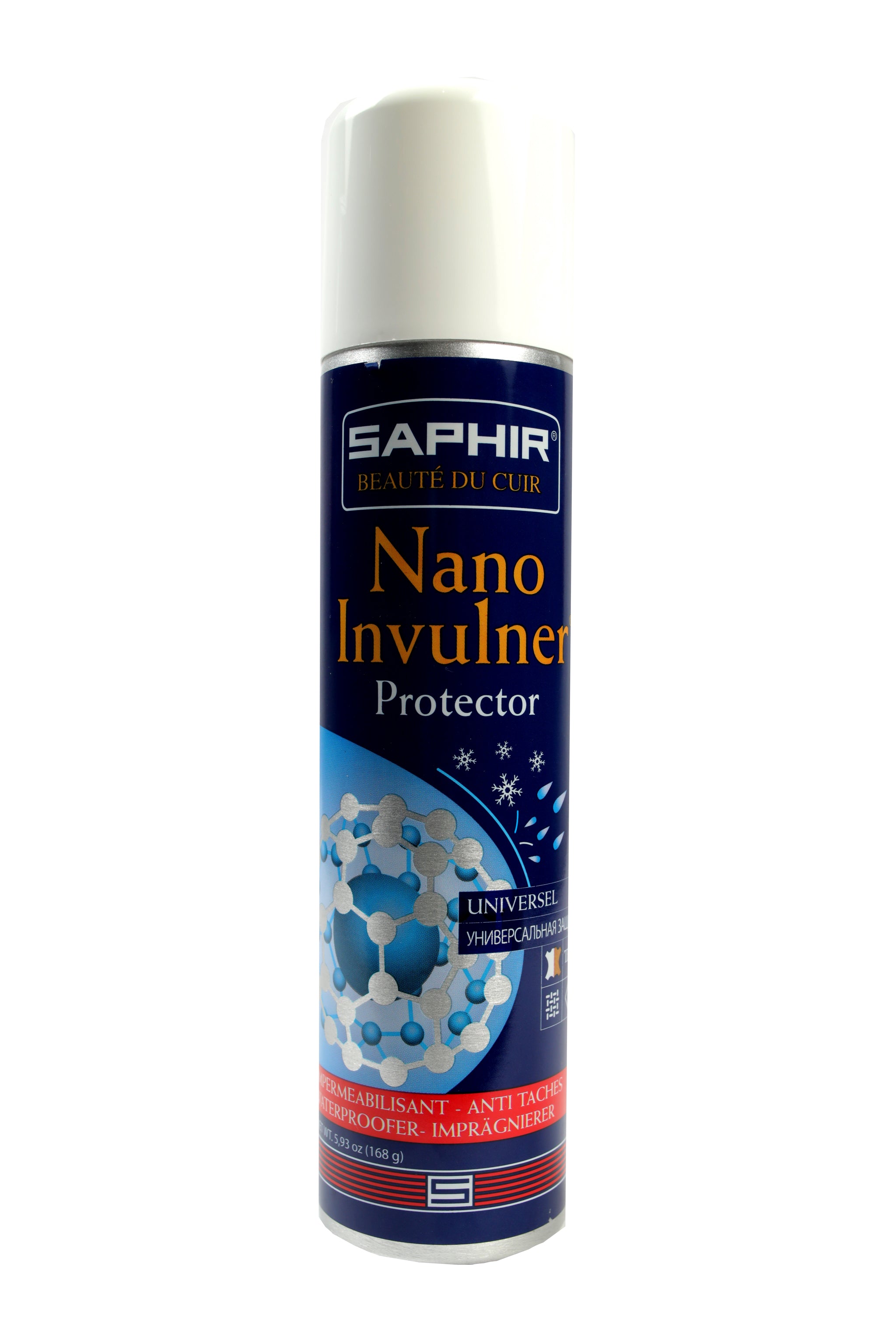 Saphir Nano Invulner Waterproofing Spray 250ml (Natural)