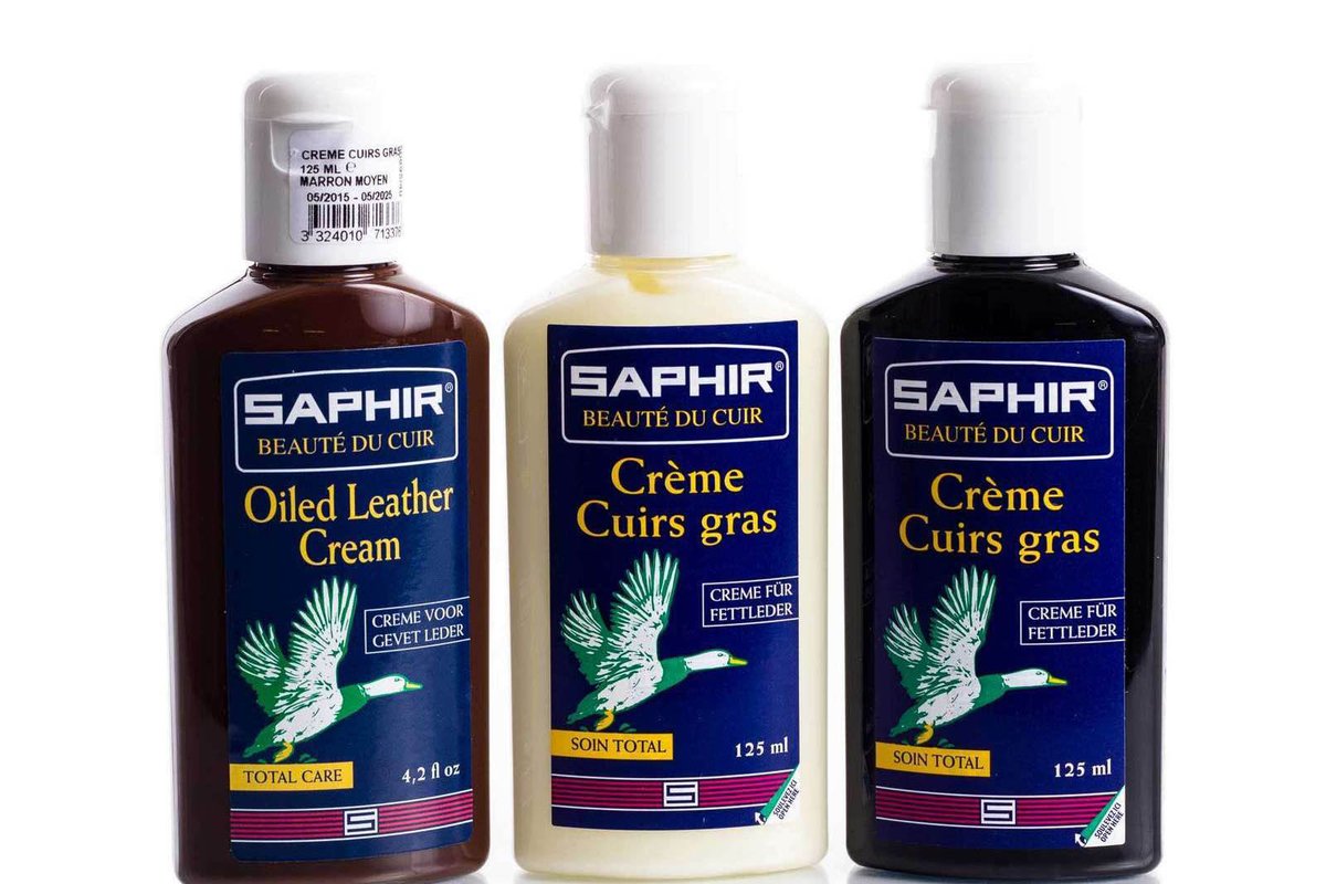 Saphir Chromexcel Greasy Oiled Leather Lotion for Nubuck (125 ML)